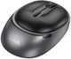 Мышь Hoco GM34 Nuevo Dual-mode Business Wireless/Bluetooth Mouse Black Metal Gray (6942007632782) - изображение 2