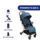 Прогулочная коляска Chicco Trolley Me (Цвет Синий) - изображение 4