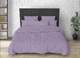 Комплект постельного белья MirSon Полуторный 143х210 см 17-0626&nbsp;Geometry&nbsp;Purple Бязь (2200008205461) - изображение 1