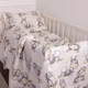 Комплект постельного белья MirSon Kids Time 20-0022 Rabbit Gray 110 x 140 см Бязь (2200007843251) - изображение 3