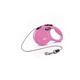 Рулетка Flexi New Classic Cat, трос 3 м, розовый - изображение 1