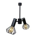 Люстра MSK Electric Diadem на два плафони Е27 чорна NL 22152-2 BK - зображення 4
