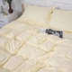 Простынь на резинке MirSon полуторная 120x190+25 см 30-0002 Soft Yellow Satin Stripe (2200005248010) - изображение 3