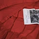 Простынь на резинке MirSon односпальная 80x200+25 см 30-0018 Red Satin Stripe (2200005254875) - изображение 6