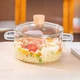 Кастрюля стеклянная со стеклянной крышкой 1,8 л 16 см A-Plus 1057 - изображение 6