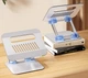 Подставка для ноутбука 13-17" со сменой наклона TRY B12 Laptop Stand aluminium silver - изображение 4