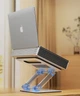 Подставка для ноутбука 13-17" со сменой наклона TRY B12 Laptop Stand aluminium silver - изображение 8