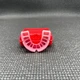 Капа OPRO Gold взрослая (возраст 11+) Red/Pearl (art.102504004) (Gold_Red/Pearl) - изображение 9