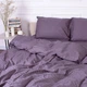 Простынь на резинке MirSon односпальная 80x200+25 см 30-0011 Gray Satin Stripe (2200005251928) - изображение 3