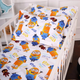 Комплект постільної білизни MirSon Kids Time 110x140 см 20-0036 Minions Бязь (2200009639470) - зображення 9