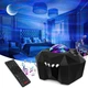 Проектор ночник Dream Aurora Star Lights 3D с Bluetooth-колонкой, эффектом звездного неба и северного сияния, Black - изображение 4