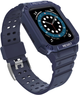 Ремінець із чохлом Hurtel Protect Strap Band для Apple Watch 42/44/45 мм Blue (9145576231777) - зображення 2