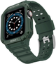 Pasek z etui Hurtel Protect Strap Band do Apple Watch 42/44/45 mm Green (9145576231784) - obraz 1