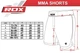 Шорти MMA RDX T15 RED-L - зображення 6