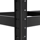 Стелаж LEOBRO Чорний 180 х 90 х 40 см, 265кг/полиця, 5 полиць (LB-R265-BLK) - зображення 6