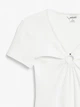 Футболка Monki M белый 24031091126 - изображение 2