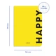Набор блокнотов ORNER Work Dream Happy А5 144 листа в клеточку - изображение 4