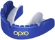 Капа OPRO Gold Braces под брекеты взрослая (возраст 11+) Синий Перламутровый (Gold_Braces_Blue/Pearl) - изображение 4