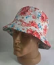 Панама летняя двухсторонняя из натуральной ткани Розы Snapback, L (57-58) Турция - изображение 3