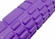 Массажный роллер EasyFit Solid Grid Roller Mini 30 см Фиолетовый (EF-2057-V) - изображение 3
