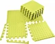 Татами мат EasyFit SwallowTail (60х60 см) пазл ласточкин хвост Желтый (EF-1950-Y) - изображение 2