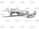 Сборная модель ICM - Dornier Do 217K-1, Немецкий бомбардировщик 2 СВ 48273 - изображение 4