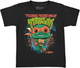 Подарунковий набір Funko Pocket Pop! & Tee Kids Teenage Mutant Ninja Turtles Michelangelo Фігурка 4 см + Футболка Розмір M (889698762076) - зображення 2