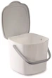 Контейнер для мусора Snips Kitchen Compost Bin с крышкой и ручкой 3 л Бежевый (8001136907166) - изображение 4