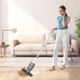 Вертикальный аккумуляторный пылесос 2в1 Electric Cleaner Smart Home, ручной пылесос для сухой и влажной уборки с телескопической ручкой AA-108 - изображение 2
