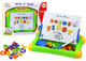 Tablica magnetyczna edukacyjna LEAN Toys cyfry, litery (5905991008750) - obraz 1