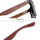 Брендовые солнцезащитные очки Wayfarer с поляризованными линзами BC8700 BARCUR DESIGN - изображение 6