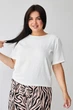 Вільна блуза-футболка з американського крепу Wear me XL Молочний (1_24_26_51701) - изображение 1