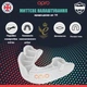Капа боксерська OPRO Junior Bronze White (art.002185006) - изображение 2