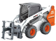 Ładowarka Kołowa Huina Toys z chwytakiem metalowa 1:50 biała 22754 (5905991051039) - obraz 2