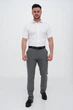 Брюки slim fit Trend Collection 1265 серый (сolor 4) 32 - изображение 2