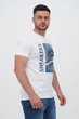 Футболка з принтом Trend Collection 5043 білий+принт 2XL - зображення 5