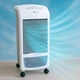 Портативный охладитель воздуха Domotec Air Cooler MS-1628 60W Бело-серый (1011010-Other) - изображение 4
