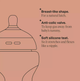 Zestaw butelek Tommee Tippee Natural Start Slow-Flow antykolkowych 260 ml 6 szt (5010415227324) - obraz 6