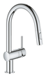 Змішувач для кухні з висувним виливом Grohe Minta (32321002) ( 18487 ) - зображення 1