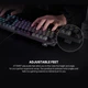 Ігрова провідна клавіатура механічна Fantech ATOM MK876V2 |УКР/АНГРозкладка| з RGB підсвічуванням black-grey - зображення 6