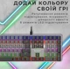 Клавіатура ігрова механічна GamePro GPMK-145R USB Outemu Red Swich Low Profile Dark Gray - зображення 12