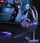 Ігрові навушники гарнітура XO Black AUX USB дротові повнорозмірні для ПК і ноутбука з мікрофоном - зображення 6