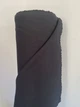 Черная льняная ткань, 56% льна и 44% хлопка, цвет 948/147 - изображение 1