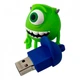 USB флеш накопитель Wibrand 16GB Mike Wazowski Green USB 2.0 (WI2.0/MW16G) (251021) - изображение 4