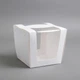 Коробка белая для тортов с окнами 205*205*220 - изображение 2