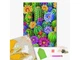 Алмазна мозаїка Квітчасті кактуси, Brushme (25х25 см), BH014 - зображення 2