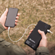УМБ Outdoor Sandberg 24000 mAh з сонячною панелью Black (420-38) - зображення 3