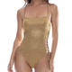 Суцільний купальник Luli Fama М Золотий (L829C32-gold) - зображення 1