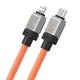 Дата кабель Baseus CoolPlay Series Type-C to Lightning 20W (1m) (CAKW00000) Orange - зображення 4