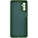 Чехол TPU GETMAN Liquid Silk Full Camera для Samsung Galaxy A36 5G Зеленый / Dark green - изображение 2